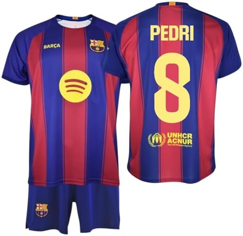FC Barcelona Children's Kit 8 Pedri 1st Team 25/26 Official
